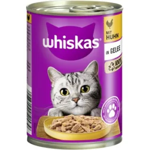 Katzenfutter: Whiskas Adult 1+ Gelee  Huhn