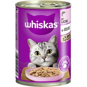 Katzenfutter: Whiskas Adult 1+ Gelee  Lachs