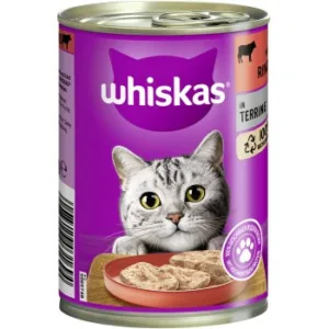 Katzenfutter: Whiskas Adult 1+ Terrine  Rind