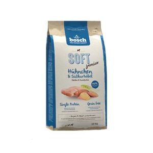 Hundefutter: bosch Soft Junior Hühnchen & Süßkartoffel 