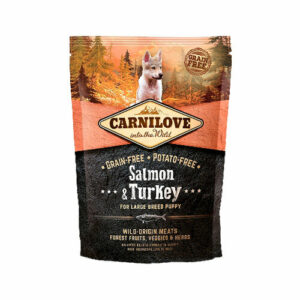 Hundefutter: Carnilove Large Puppy - Lachs und Truthahn 