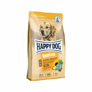 Hundefutter: HAPPY DOG NaturCroq Geflügel Pur 