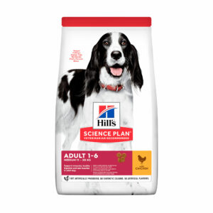 Hundefutter: Hill's Science Plan Medium Adult 1-6 Huhn 