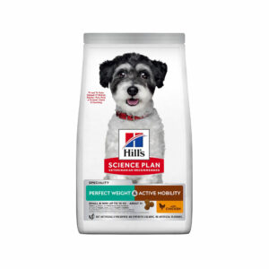 Hundefutter: Hill's Science Plan Perfect Weight + Active Mobility Adult Small & Mini mit Huhn 