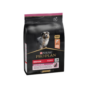 Hundefutter: PRO PLAN Puppy Medium Sensitive Skin Lachs 